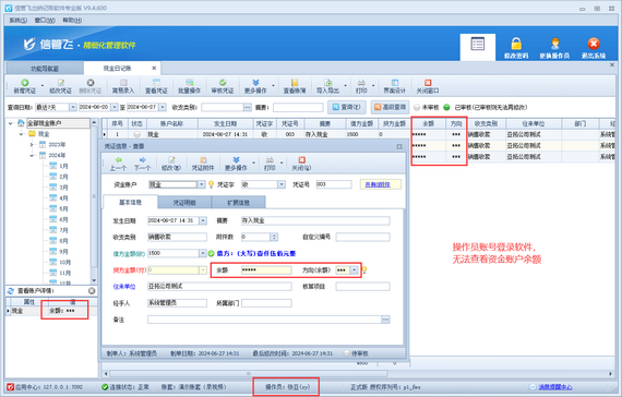 信管飞出纳记账软件：守护你的财务隐私，让资金更安全！